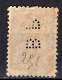 R4190 - PORTUGAL Yv N°288 Perfin - Used Stamps