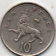 10 New Pence 1992 - 10 Pence & 10 New Pence