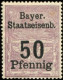 Pays :  22,24 (Allemagne : Bureaux De Postes Privés De L'Empire) Bavaria Railway Co DR-BYSE 44 - Other & Unclassified