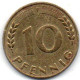 10 Pfennig 1950D (coté Face Photo Unique Pour Toutes Les Pièces) - 10 Pfennig