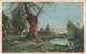 PEINTRES & TABLEAUX - Alfred De Bréanski - Paysage - Moutons - Forêt - Carte Postale Ancienne - Schilderijen