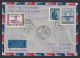 Flugpost Brief Air Mail SAS Erstflug Stockholm Riga Moskau Zuleitung Österreich - Lettres & Documents