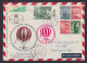 Flugpost Brief Air Mail Österreich Privatganzsache 4 WST+ Bogenecke Eckrand 1022 - Cartas & Documentos