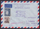 Flugpost Brief Air Mail KLM Erstflug Amsterdam Houston Texas USA Zuleitung - Cartas & Documentos