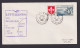 Flugpost Brief Air Mail Lufthansa Hamburg Köln Frankfurt Genf Nizza 24.5.1959 - Lettres & Documents