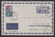 Flugpost Brief Air Mail Polen Ganzsache 55 Gr. + ZuF Nach Leipzig 23.3.1953 - Cartas & Documentos