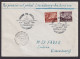 Flugpost Brief Air Mail Luxemburg Erstflug KLM Amsterdam Niederlande 24.4.1956 - Storia Postale