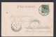 Perfin Lochung L.O. Gute Künstler Ansichtskarte Wagner Festspiele Babenhausen - Briefe U. Dokumente