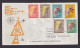 Flugpost Brief Air Mail Niederlande Neu Guinea Biak Amsterdam Polar Route - Nueva Guinea Holandesa