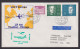 Flugpost Brief Air Mail Gute Frankatur Beethoven Zusammendruck Kat 150,00 ++ - Covers & Documents