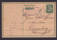Bayern Ganzsache Mit Viol. R3 Posthilfstelle Thumsenreuth Taxe Reuth B Erbendorg - Postal  Stationery