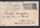 Präge Ansichtskarte Ostern Flaggenstempel Fahnenstempel Deutsches Reich Halle - Lettres & Documents