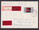 Briefmarken DDR Eilboten R Brief EF Leipziger Buchkunst Ausstellung Schönebeck - Storia Postale