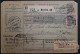 Deutsches Reich. 1904. Paketkarte Berlin-Modena. MiF Mi. Nr 75, 76 (2). - Covers & Documents