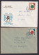 DDR Brief 3156-3159 Lot Sammlung Auch Leerfeld Viererblock Historische Siegel - Storia Postale