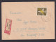 Briefmarken Flugpost Airmail R Brief 1 DM Dessau Krempel Holstein - Covers & Documents