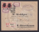 Briefmarken Ungarn R Brief Budapest Wuppertal Barmen Rittershausen 26.3.1920 - Cartas & Documentos