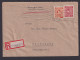 Briefmarken All. Besetzung Gemeinschaft R Brief MIF Not R Zettel Steinbach - Other & Unclassified