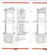 Catalogue M.M.I. Monte-charges Industriels Monte Charge Manutention Mécanique Industrielle Draeger - Visiting Cards