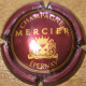 Capsule Champagne MERCIER Série 07 Bas écusson Droit, Bordeaux & Or Mat Nr 26a - Mercier
