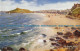 R040355 Porthmeor Beach And Island. St. Ives. Valentine. Art Colour. No A.398. 1 - World
