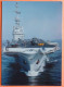 CARTE PORTE AVIONS FOCH - VERSO CACHET FLAMME "PORTE AVIONS FOCH" -SCAN RECTO/VERSO-10 - Warships
