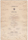 Lot De 2 Anciens Menus / 1874 / Le Marié - La Mariée / LESUEUR & COIGNON Restaurateurs à Clermont (Oise) - Menükarten