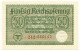 50 REICHSPFENNIG OCCUPAZIONE TEDESCA IN ITALIA REICHSBANK 1943 FDS-/FDS - Geallieerde Bezetting Tweede Wereldoorlog