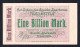 Deutschland, Germany, Traunstein - 1 Billionen Mark, 1923 ! - 1 Biljoen Mark