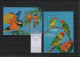 Zaire Michel Cat.No. Mnh/** Sheet 1505/1521 + Sheet 94/95 Birds - Ungebraucht