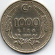 1000 Lira 1990 - Turkije