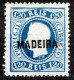 Madeira, 1885, # 12, Reprint, MNG - Madeira