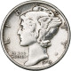 États-Unis, Dime, Mercury, 1943, Philadelphie, Argent, TTB - 1916-1945: Mercury (Mercure)