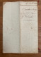 PAPIER TIMBRE 1848 - 2EME REPUBLIQUE - TIMBRAGE PERIODE MONARCHIQUE - DONATION PARTAGE CANCLAUD - SAINT-CHRISTOL HERAULT - Cartas & Documentos