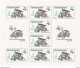 TCHECOSLOVAQUIE 1987 PRAGA 88 MACHINES Yvert 2722-2726, Michel 2911-2915 KB NEUF** MNH - Unused Stamps