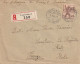RACCOMANDATA 1946 60 SVIZZERA TIMBRO LAUSANNE (XT3477 - Lettres & Documents