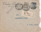 ASSICURATA 1916 C.45+C.20 SS 15 CREDITO ITALIANO PERFIN (XT3447 - Storia Postale