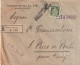 LETTERA 1916 FRANCIA 10 PERFIN (XT3386 - Brieven En Documenten