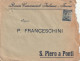 LETTERA 1915 C.20 SS 15 BANCA COMMERCIALE - PERFIN (XT3235 - Marcofilía