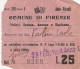 RICEVUTA CONTRAVVENZIONE COMUNE FIRENZE 1934 (XT3768 - Italy