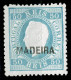 Madeira, 1885, # 28 Dent. 12 3/4, Reprint, MNG - Madère