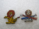 PIN'S   LOT  2  LION  DENTIFRICE    BROSSE A DENT           Email Grand Feu - Otros & Sin Clasificación