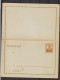 Kartenbrief Germania, Aufdruck  "15 Cent" **  (0709) - Ungebraucht