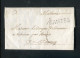"FRANKREICH" 1741, Frueher Vorphilabrief Mit L1 "NANTES", Rs. Lacksiegel (B1180) - 1701-1800: Vorläufer XVIII