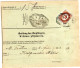 Österreich 1903, 4-farbige Buntfrankatur U. Rs. Porto Auf Paketkarte V. KOLIN  - Cartas & Documentos