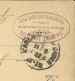 DR 1882, Klaucke Nr.83 "Karlsruhe C" Als Ank.Stpl. Auf Ga. V. Niederhochstadt  - Brieven En Documenten