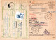 DDR 1970, Paketkarte V. Leipzig M. Schweden Lösen-label U. 3 Kr. Als Portomarke - Covers & Documents