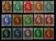 Ref 1649 - KGV Cayman Islands 1921-1926 - 15 Mint Stamps SG 69-83 - Cayman Islands