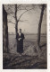 Altes Foto Vintage.   Frau Im Schwarzem Kleid. Um 1940. (  B11  ) - Anonieme Personen