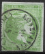 GREECE 1862-1867 Large Hermes Head Consecutive Athens Print 5 L Green Vl. 30 / H 17 A - Oblitérés